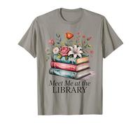 Meet Me At The Library For Teachers And School Librarians T-Shirt