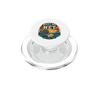 Meet Me At The Net - Funny Padel Pun Match PopSockets PopGrip for MagSafe