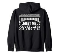 Meet Me At The Pit Vibraphone Passion Zip Hoodie