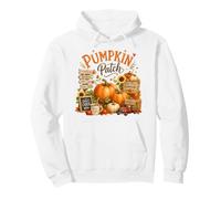 Meet Me At the Pumpkin Patch Harvest Feel Golden Farm Fresh Pullover Hoodie