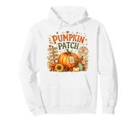 Meet Me At the Pumpkin Patch Harvest Feel Golden Farm Fresh Pullover Hoodie