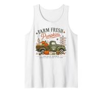 Meet Me At the Pumpkin Patch Harvest Feel Golden Farm Fresh Tank Top
