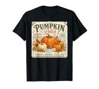 Meet Me At the Pumpkin Patch Harvest Feel Golden Farm Fresh Value Graphic T-Shirt