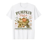 Meet Me At the Pumpkin Patch Harvest Feel Golden Farm Fresh Value Graphic T-Shirt