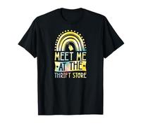 Meet Me At The Thrift Store Boho Bohemian Rainbow T-Shirt
