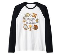Meet Me at the Thrift Store Vintage Finds Secondhand Hunter Raglan Baseball Tee