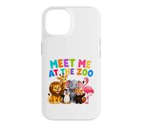 Meet Me At The Zoo Animal Lover Wildlife Explorer Family Case for iPhone 14