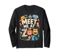 Meet Me At The Zoo Squad Zoo Trip Zoo Keeper Wildlife Zoo Long Sleeve T-Shirt