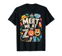 Meet Me At The Zoo Squad Zoo Trip Zoo Keeper Wildlife Zoo T-Shirt
