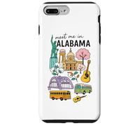 Meet Me In Alabama Landmarks Charm Case for iPhone 7 Plus/8 Plus