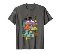 Meet Me in Colorado Mountains Nature Scenic T-Shirt