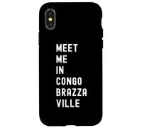 Meet Me In Congo-Brazzaville Africa Case for iPhone X/XS