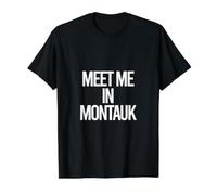 Meet ME in Montauk Value Graphic T-Shirt, Men, Black, L