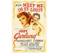 Meet Me in St. Louis | Movie | Poster Print Wall Art Image Home Decor Artworks in Different Sizes