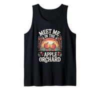 Meet Me In The Apple Orchard Autumn Romance Apple Picking Tank Top