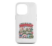 Meet Me in The District Vintage Washington DC Landmarks Case for iPhone 13 Pro