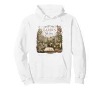 Meet Me in the Garden with Jesus Christian Design Pullover Hoodie