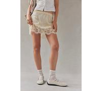 Meet Me In The Middle Half Slip by Intimately at Free People in Vanilla Custard, Size: Medium - female