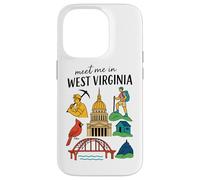 Meet Me In West Virginia Adventure Case for iPhone 14 Pro