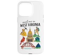 Meet Me In West Virginia Adventure Case for iPhone 15 Pro Max