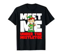 Meet me under the Mistletoe Christmas Pajama T-Shirt