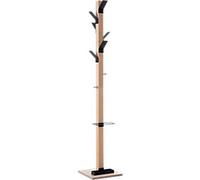 meet powered by PAPERFLOW Coat Stand PECPP.01 350 x 350 x 1800mm Black