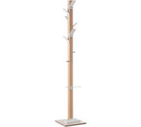 meet powered by PAPERFLOW Coat Stand PECPP.13 350 x 350 x 1800mm White