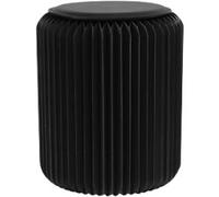 meet powered by PAPERFLOW Stool Honeycomb Cardboard Non Height Adjustable Black 420 x 300 x 300 mm