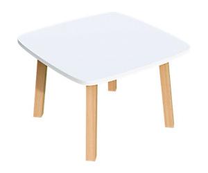 meet powered by PAPERFLOW Woody Coffee Table 600 x 600 x 400 mm Melamine 600 x 600 x 400 mm Brown, White