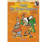 Meet the Great Masters! Book With CD F/Eb Horn - Grade 1-2