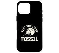 Meet The Living Fossil Crabulous Funny Horseshoe Crab Hunter Case for iPhone 16 Pro Max