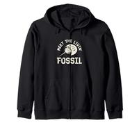 Meet The Living Fossil Crabulous Funny Horseshoe Crab Hunter Zip Hoodie