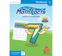 Meet the Math Facts Level 1 Workbook: Addition & Subtraction