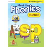 Meet the Phonics Blends Colouring Book