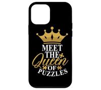 Meet the Queen of Puzzles Puzzle Puzzler Puzzle Hobby Case for iPhone 12 mini