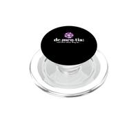 Meet Them Where They Are Purple Flower Dementia Awareness PopSockets PopGrip for MagSafe