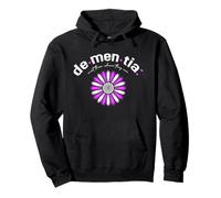 Meet Them Where They Are Purple Flower Dementia Pullover Hoodie