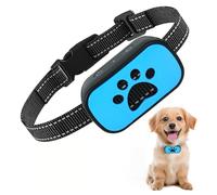 MeetBear Adjustable Anti-Bark Collar for Dog with Vibration & Beep Modes, 7 Sensitivity Levels, Smart Sound Detection, Comfortable Adjustable Strap for Small Medium Large Dogs(Blue)