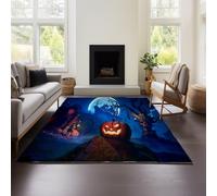 MeeTe Carpet Living Room Tiny Tina's Wonderlands Sofa Coffee Table Carpet High-end Light Luxury Floor Mat Bedroom Room Bedside Blanket Washable (TTW 01,160x240cm)