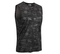MeetHoo Men's Compression Shirt Slimming Sleeveless Shapewear Men Vest Seamless Undershirt Body Shaper Tank Top Workout Sport Camouflage
