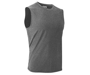 MeetHoo Mens T1 Shirt, Grey, M UK