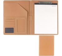 Meeting Folder, Executive File Legal Document Organizer for Men Women(Geel)
