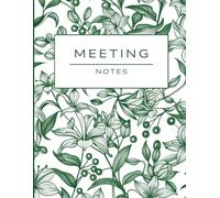 Meeting Notes Journal - For School Admin, Teachers, Instructional Coaches & Business Professionals: A Guided Notebook for Staff Meetings, Coaching ... - with Space for Action Items and Reflection