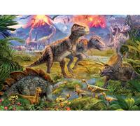 Meeting of dinosaurs