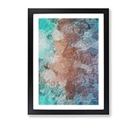 Meeting Of The Minds In Abstract Modern Framed Print | A2 Black Framed Wall Art | Ready to Hang | Abstract Fantasy Picture | Living Room Bedroom Lounge Office