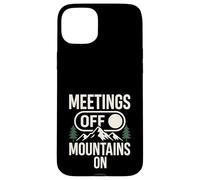 Meetings Off Mountains On Nature Hiking Case for iPhone 15 Plus