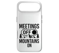 Meetings Off Mountains On Nature Hiking Case for iPhone Air