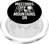 Meetings Off Mountains On Nature Hiking PopSockets PopGrip for MagSafe