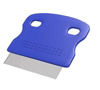 MeeTo Lice Comb with Metal Teeth/Nit Lice Egg Removal Stainless Steel Metal/Nit and Egg Remover - Multicolor