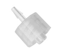 MEETOOT 10pcs Male Luer Lock 1/16" PP Hose Barb Adapter for Laboratory Biochemical/Analytical Instruments, Food Machinery and Aquarium Equipment